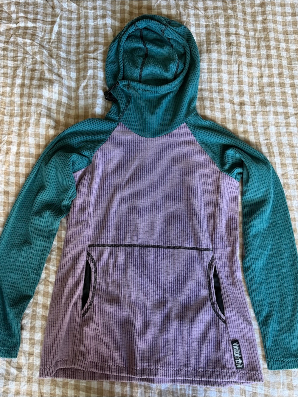 Melanzana Micro Grid Hoodie, Women’s XS